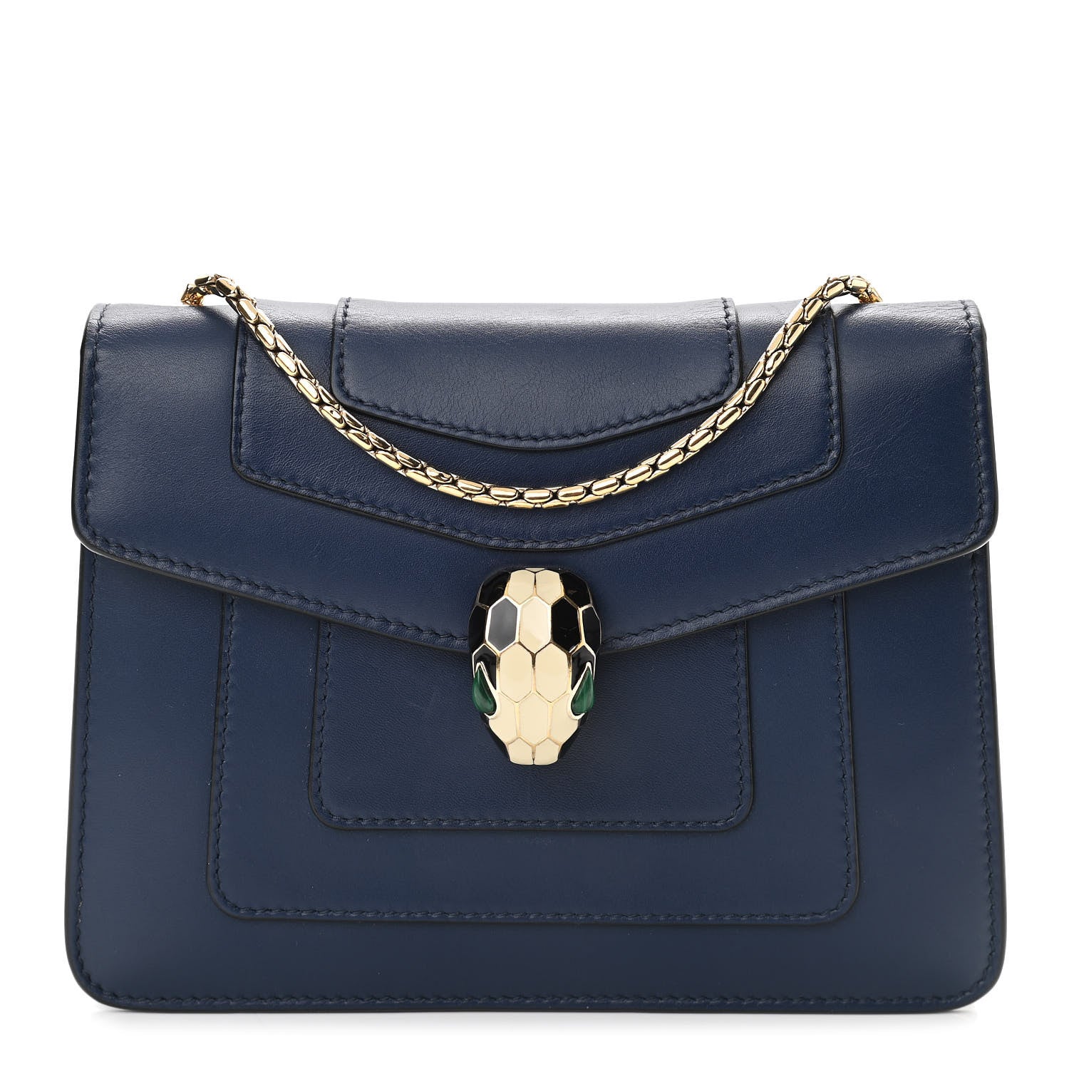 Bulgari Calfskin Small Serpenti Forever Crossbody Bag 1 of 10