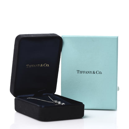 Tiffany Platinum Diamond Bubble Pendant Necklace 8 of 8