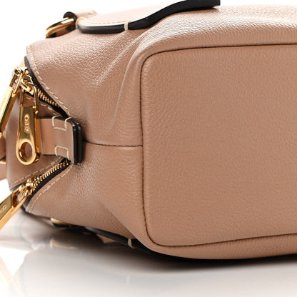 Chloe Calfskin Small Daria Cement Brown 10 of 14