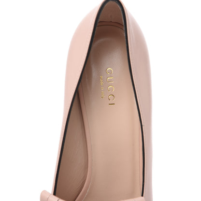 Gucci Malaga Kid GG Marmont Fringe Platform Loafer Pumps 40 Perfect Pink 6 of 9