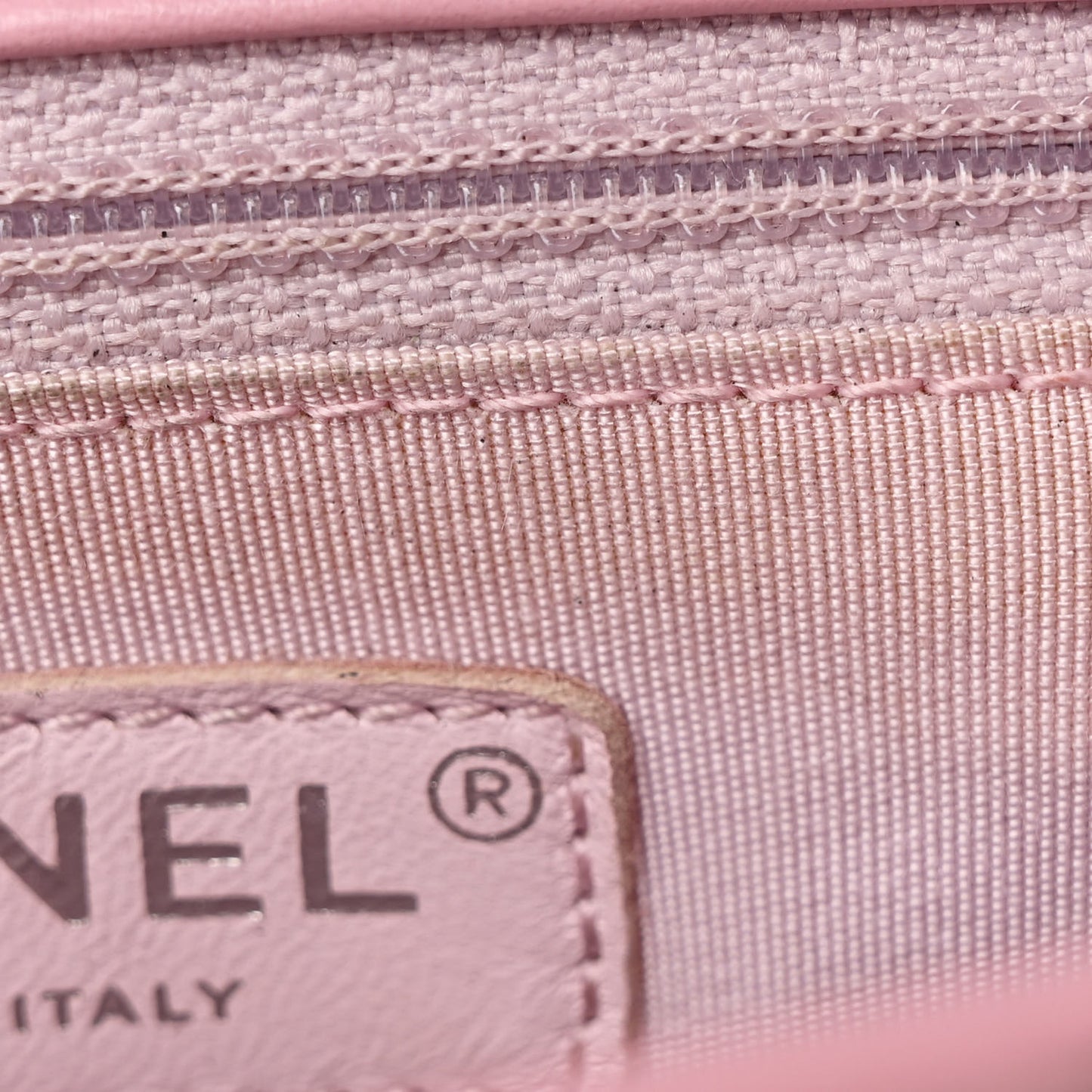 Calfskin Stitched Small Ring My Bag Flap Crossbody Pink