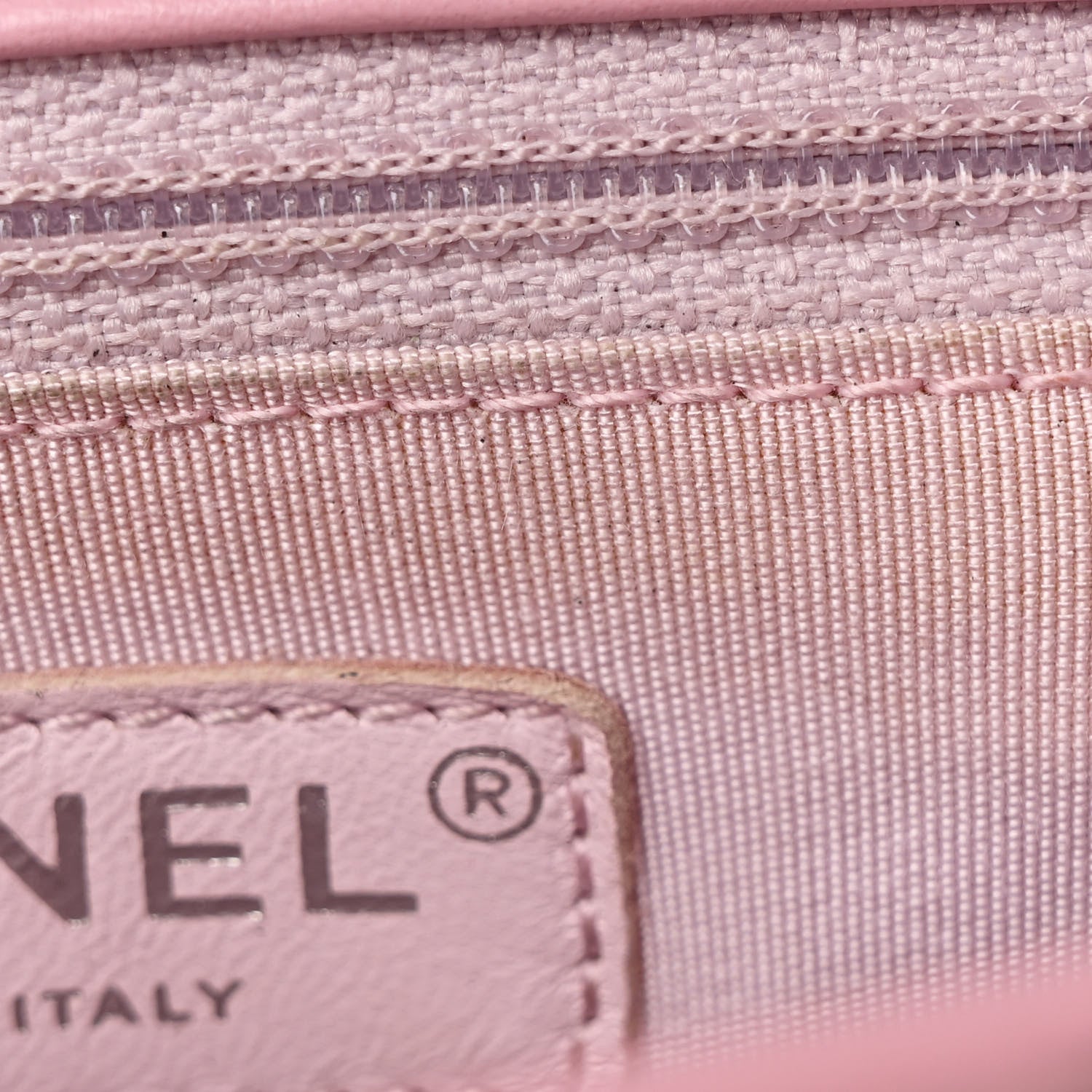 Chanel Calfskin Stitched Small Ring My Bag Flap Crossbody Pink 14 of 14