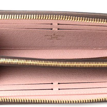 Louis Vuitton Monogram Clemence Wallet Rose Ballerine 5 of 11