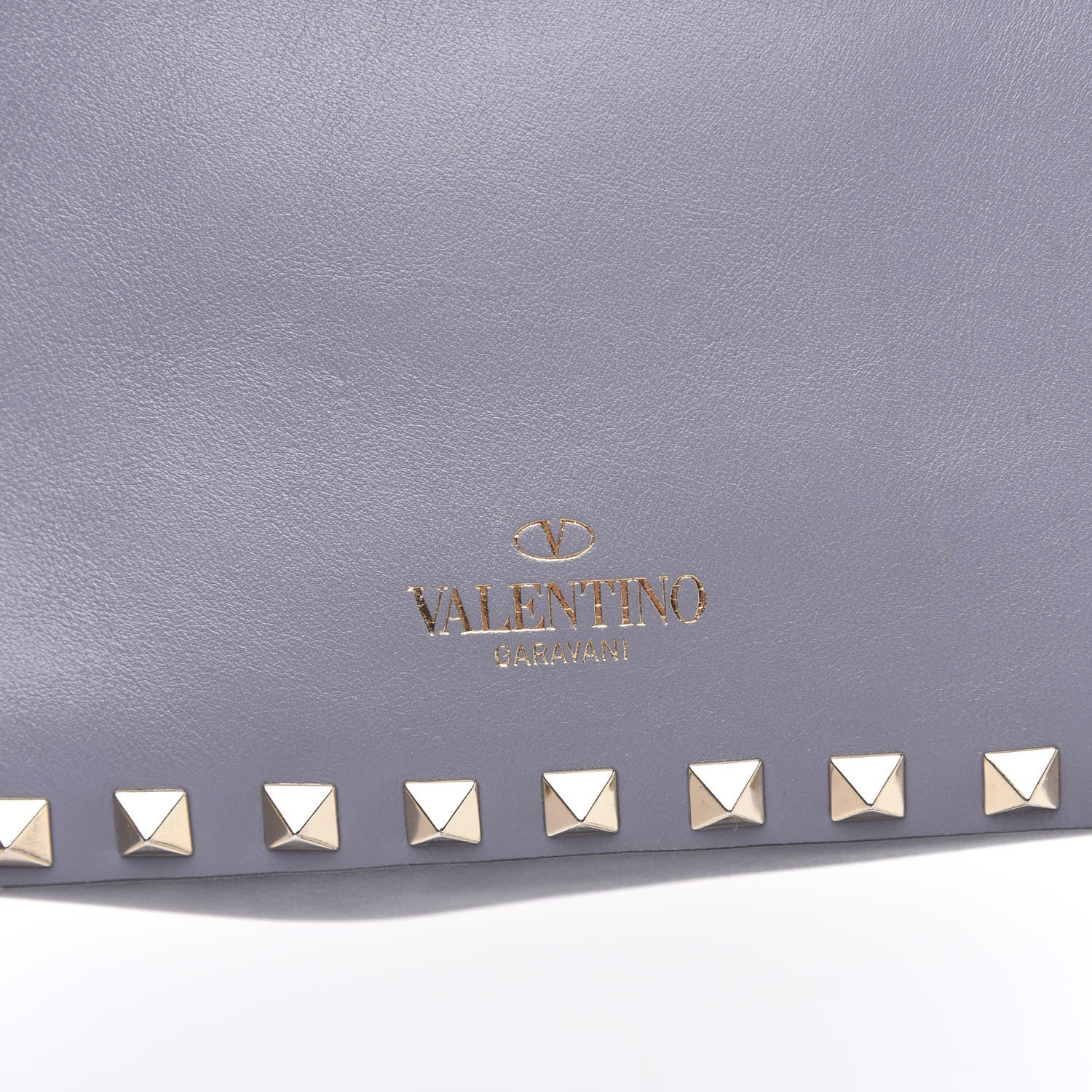 Valentino Garavani Calfskin Rockstud Camera Crossbody Bag London Stone 7 of 10
