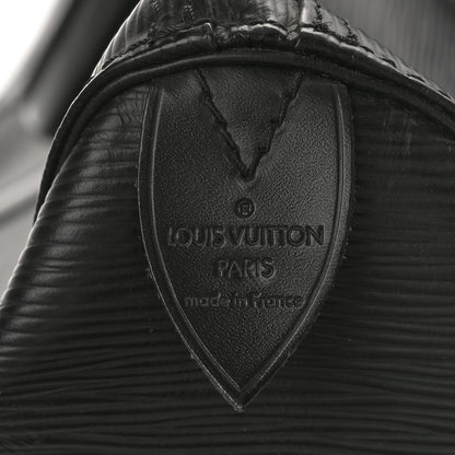 Louis Vuitton Epi Keepall 45 Black 6 of 10