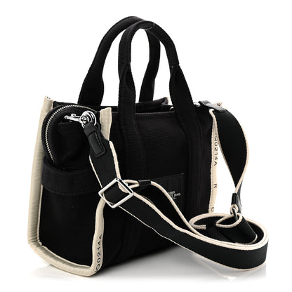Marc Jacobs Cotton Canvas The Jacquard Tote Bag Black 3 of 10