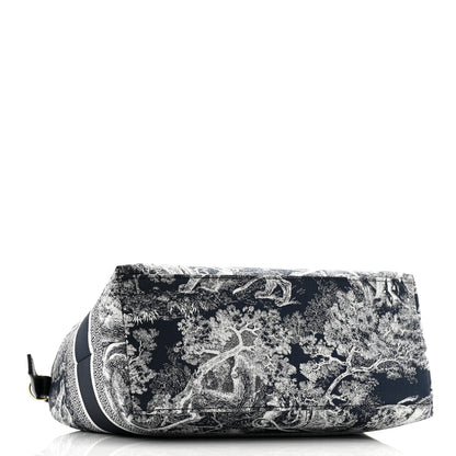 Christian Dior Technical Fabric Toile De Jouy DiorTravel Nomad Pouch Blue 4 of 8