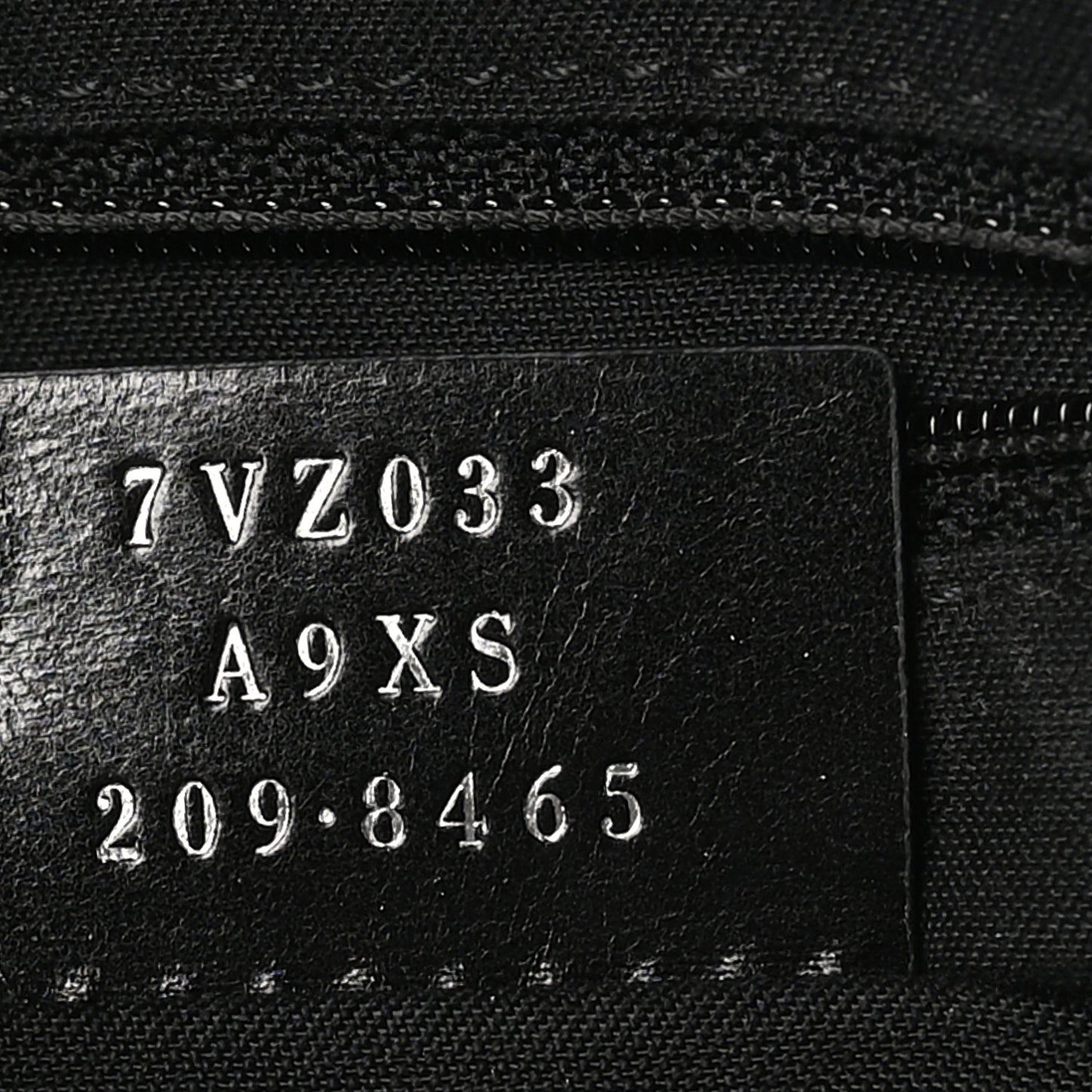 Glazed Fabric Vitello Liberty FF 1974 Diagonal Sling Bag Tobacco Moresco Black