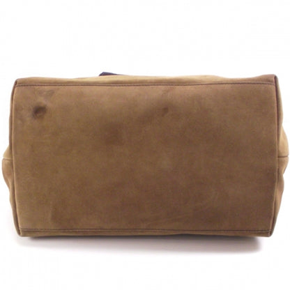 Miu Miu Suede Tote with Leather Pochette 4 of 12