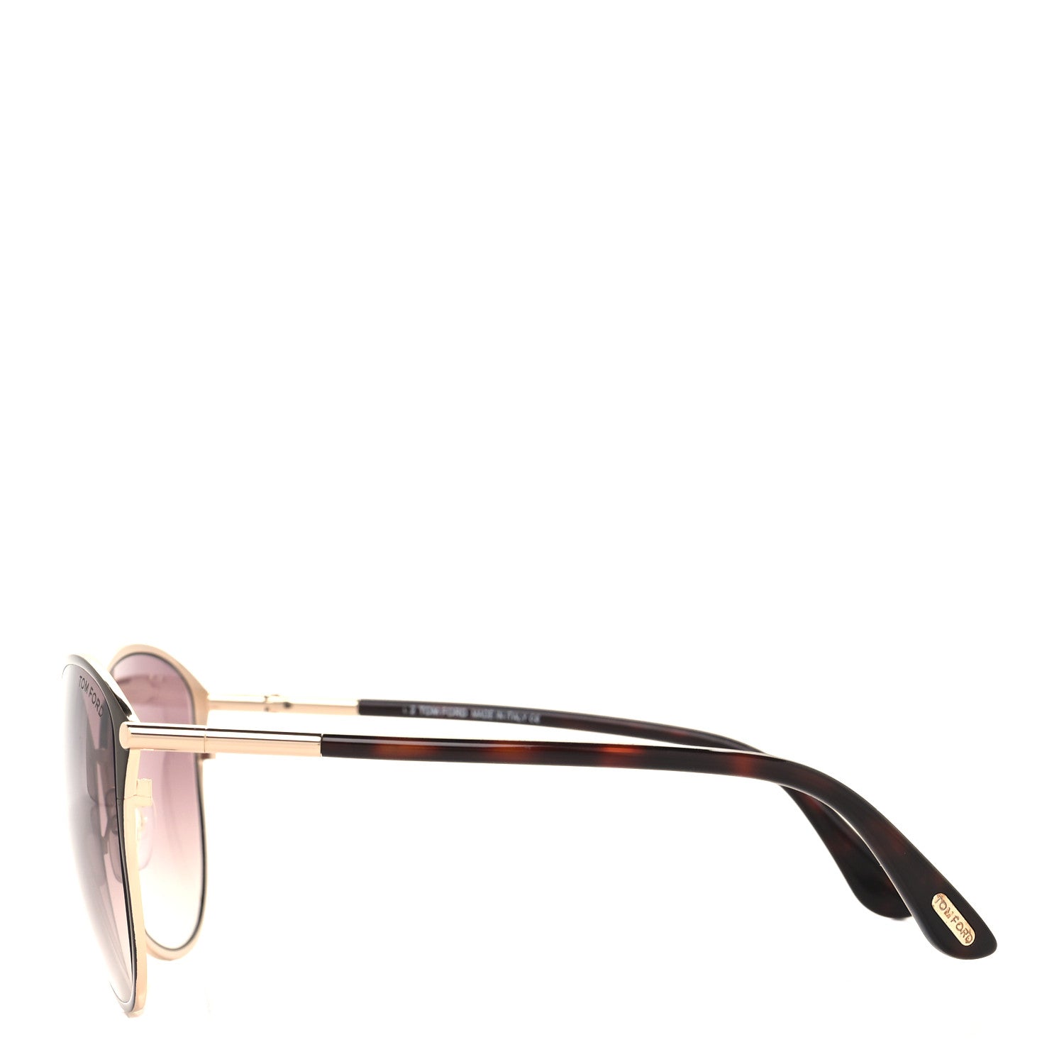 Tom Ford Penelope Vintage Round Sunglasses TF320 Brown 3 of 8