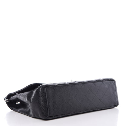 Chanel Caviar Quilted Maxi Single Flap Black 4 of 16