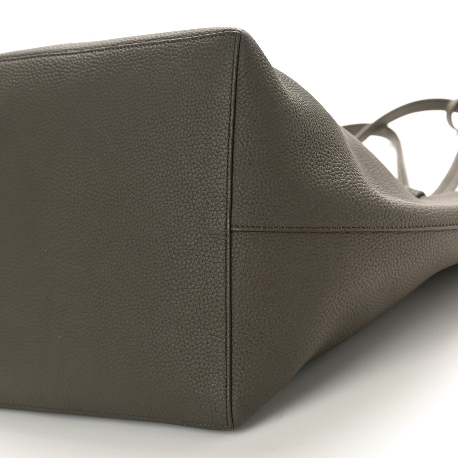 The Row Grained Calfskin Park Tote Three Elephant 11 of 11