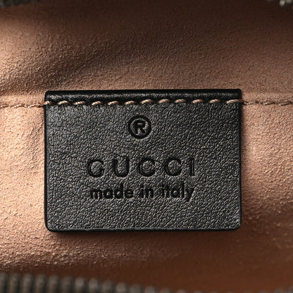 Gucci Calfskin Matelasse Small GG Marmont Chain Shoulder Bag Black 6 of 10