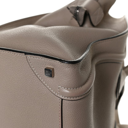Celine Drummed Calfskin Mini Luggage Dune 13 of 14