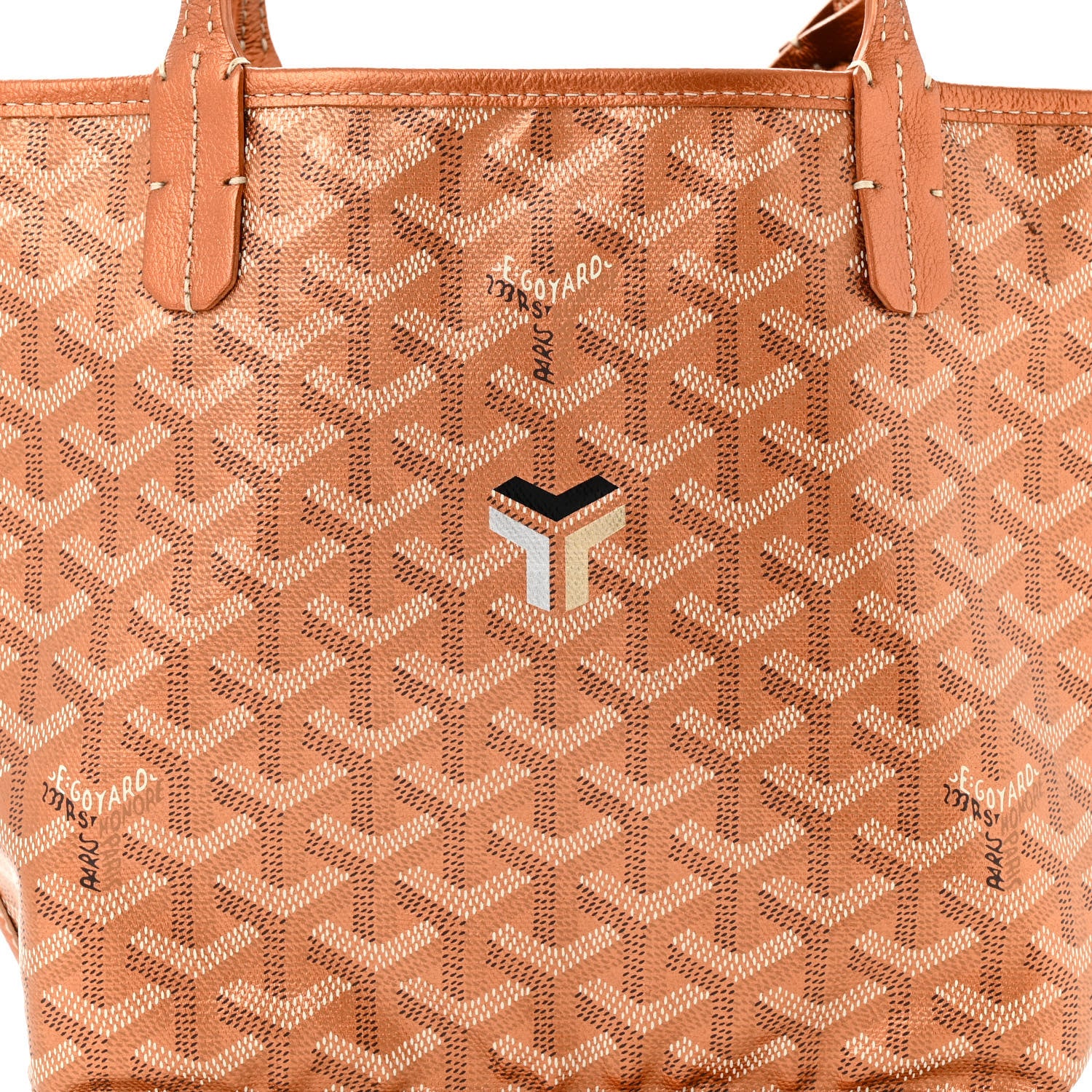 Goyard Goyardine Precious Metals Reversible Mini Anjou Rose Gold 12 of 17