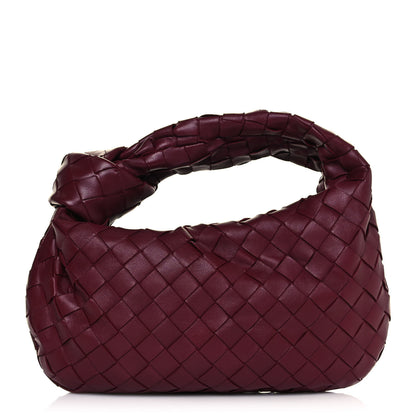 Bottega Veneta Nappa Intrecciato Mini Jodie Dark Red 1 of 10