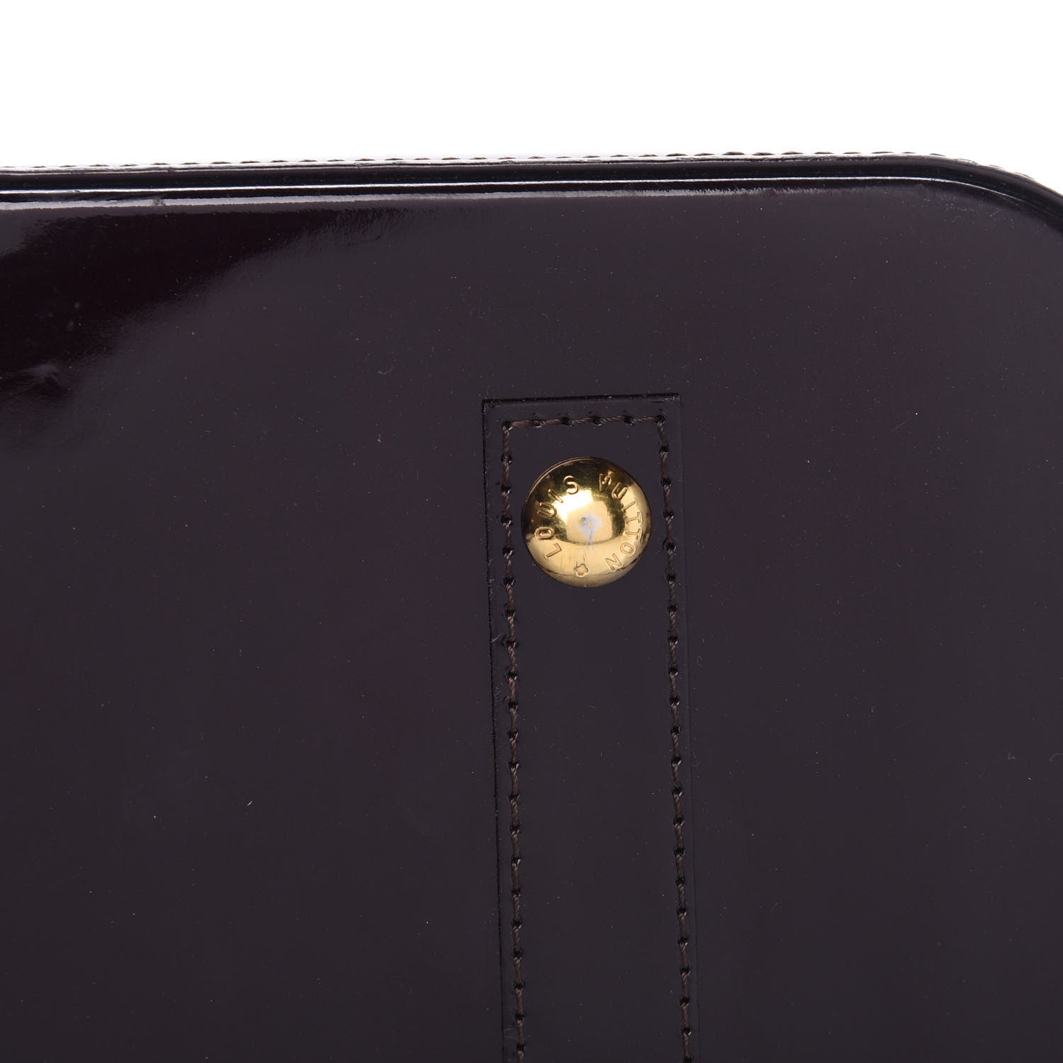 Louis Vuitton Vernis Alma GM Amarante 13 of 14