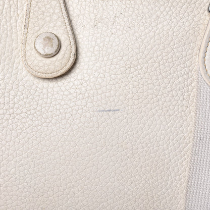 Hermes Taurillon Clemence Evelyne PM White 17 of 21