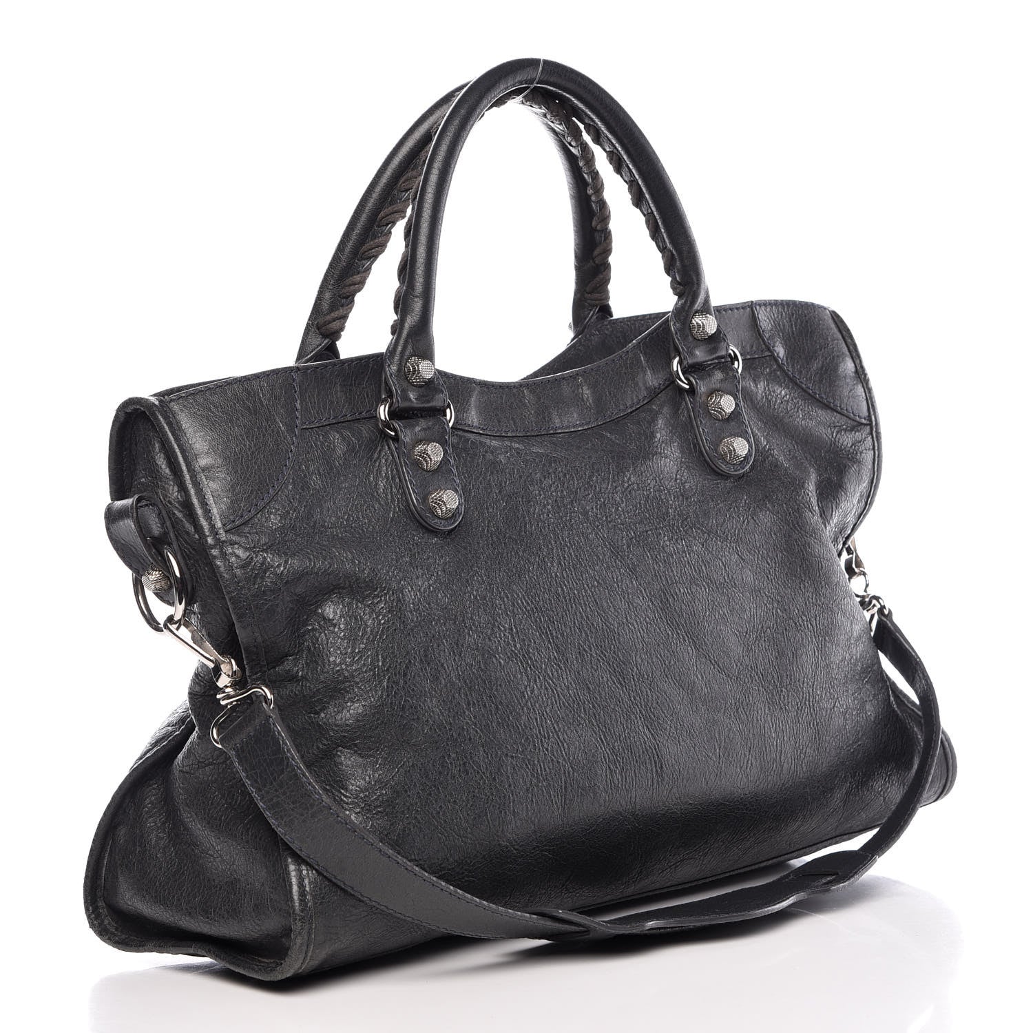Balenciaga Agneau Giant 12 Silver Hardware City Anthracite 3 of 15