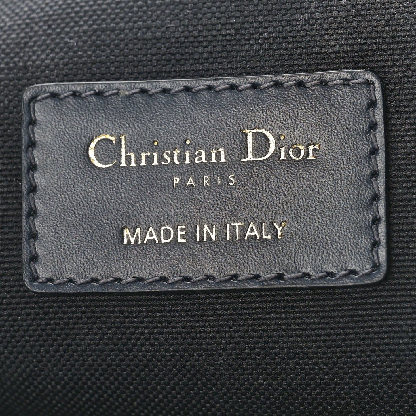 Oblique Calfskin Medium C'est Dior Bucket Bag Blue