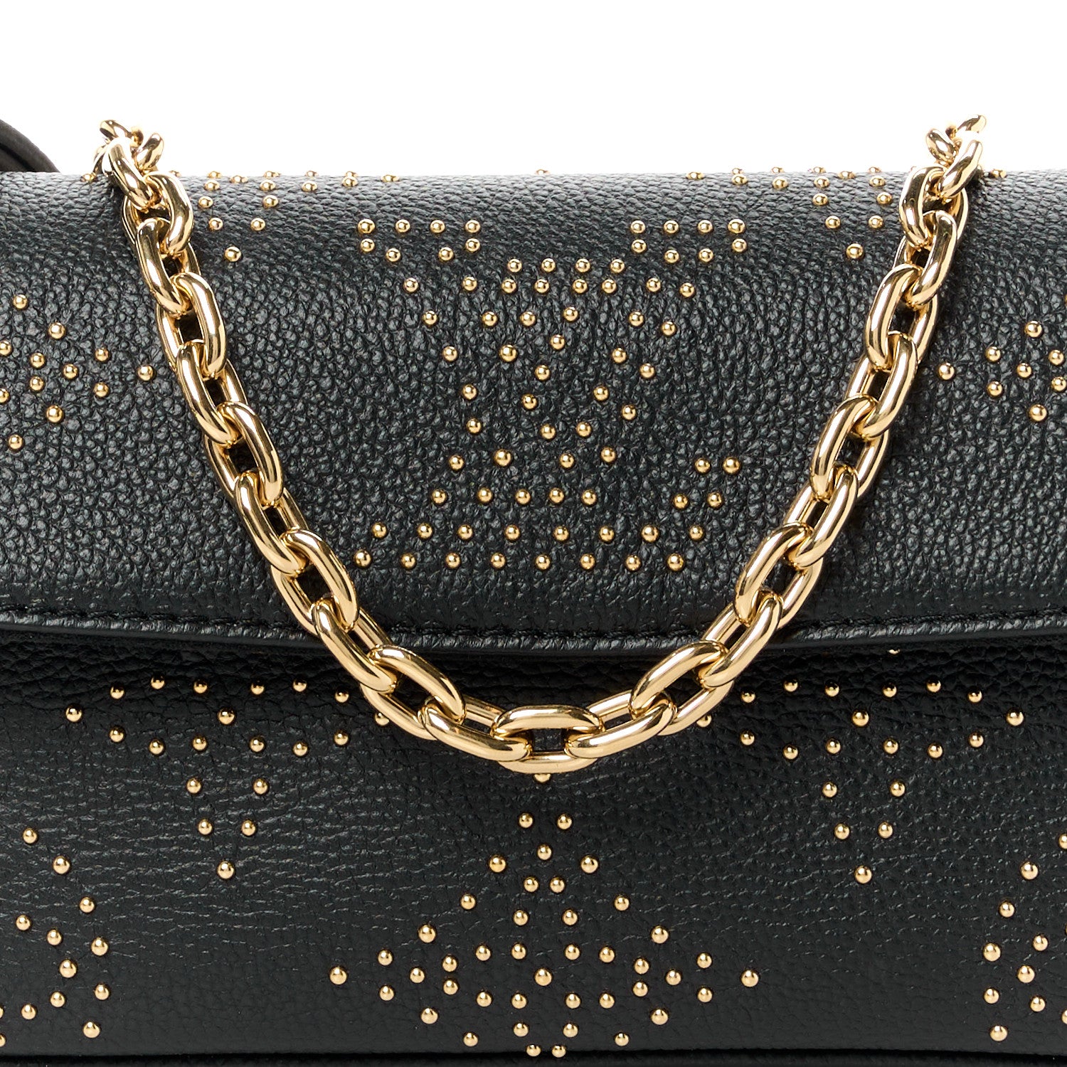 Louis Vuitton Empreinte Giant Studded Ivy Wallet On Chain Black 8 of 10