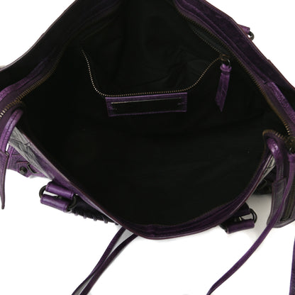 Balenciaga Agneau Classic Hardware City Raisin 5 of 18