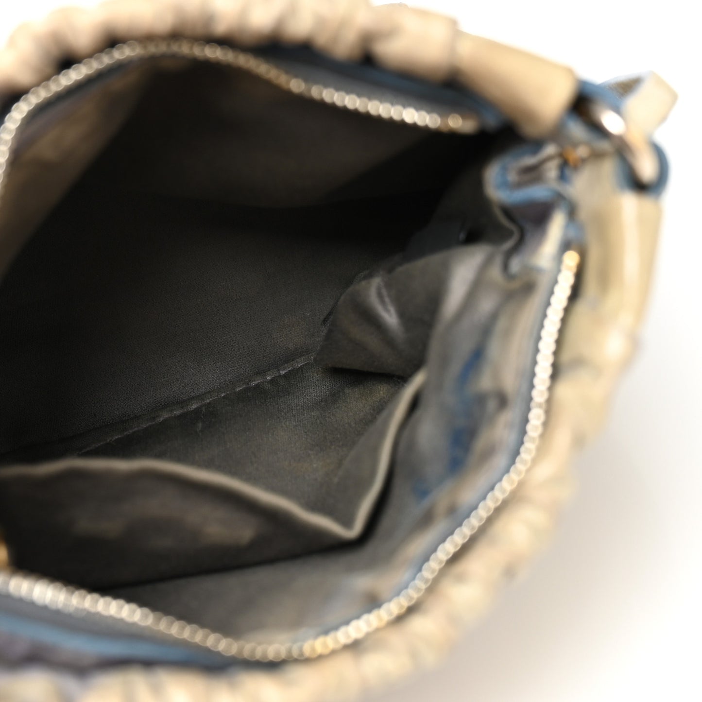 Vitello Shine Contenitori Tracolla Crossbody Clutch Green