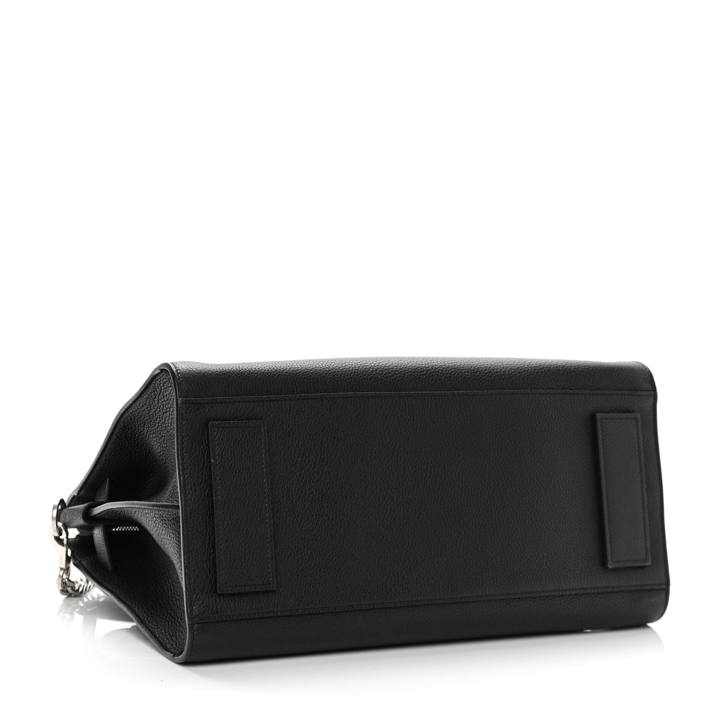 Grained Calfskin Small Supple Sac De Jour Duffle Black