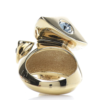 Louis Vuitton Trunkies Strass Ring 6.5 3 of 6