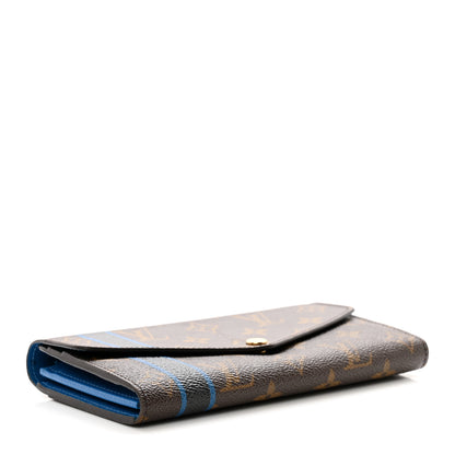 Louis Vuitton Monogram My LV Heritage Sarah Wallet NM Blue Marine 4 of 7