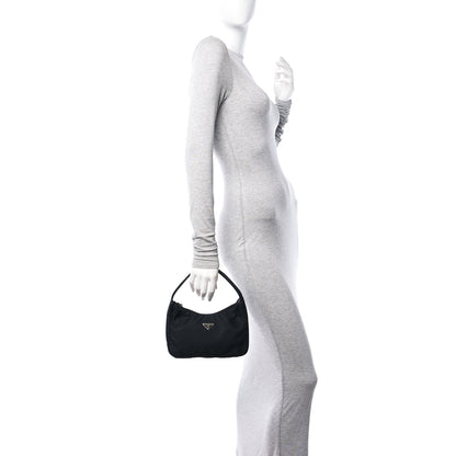 Prada Tessuto Nylon Sport Mini Shoulder Bag Black 2 of 9