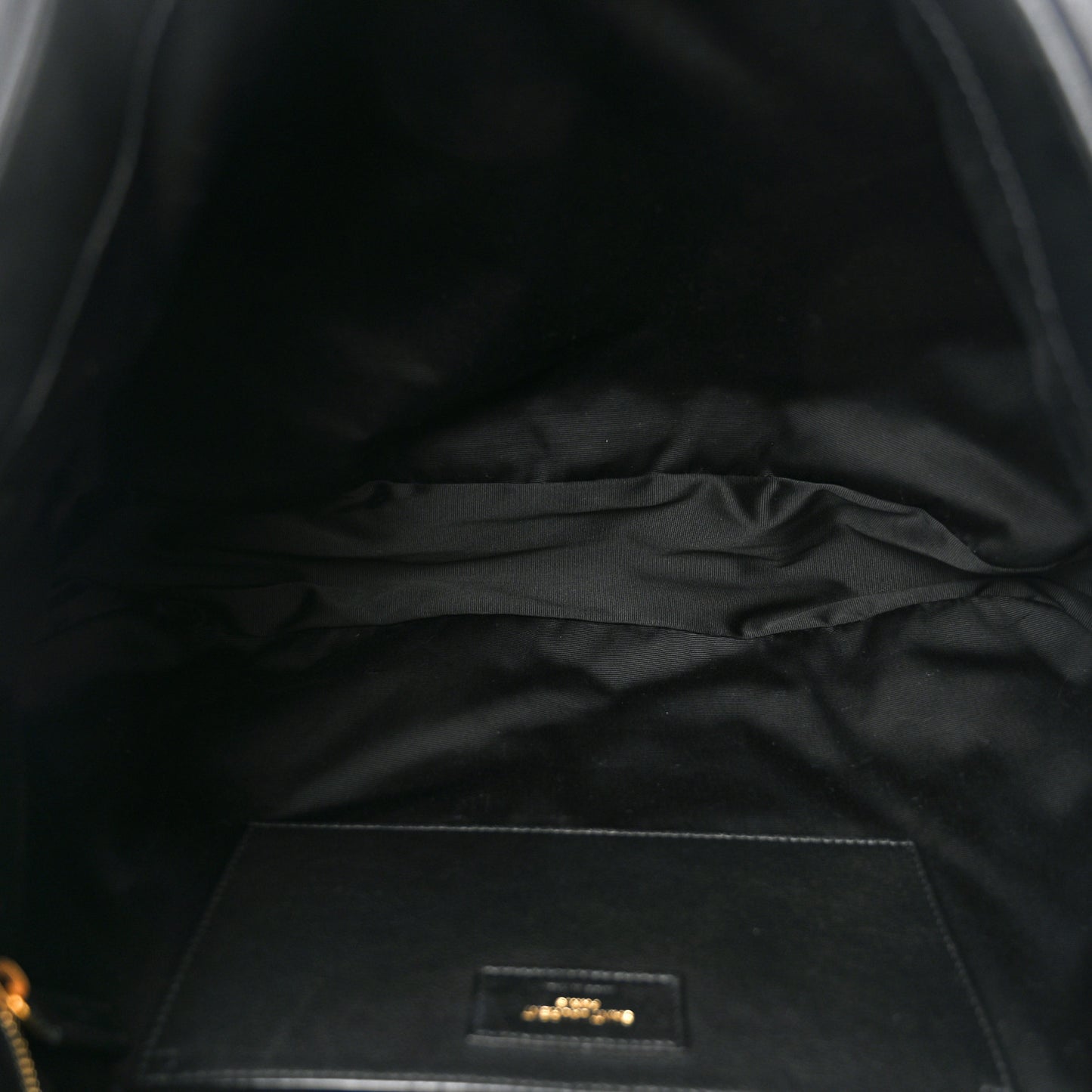 Lambskin Matelasse Monogram Large Jamie 4.3 Black