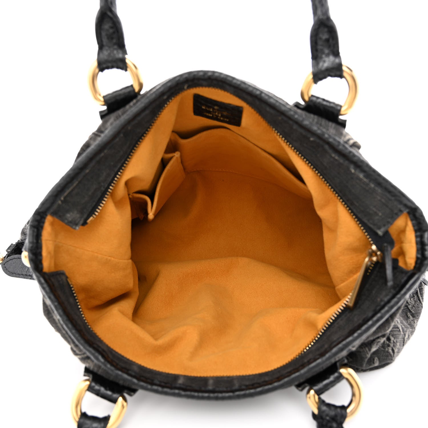 Louis Vuitton Denim Neo Cabby MM Black 5 of 14