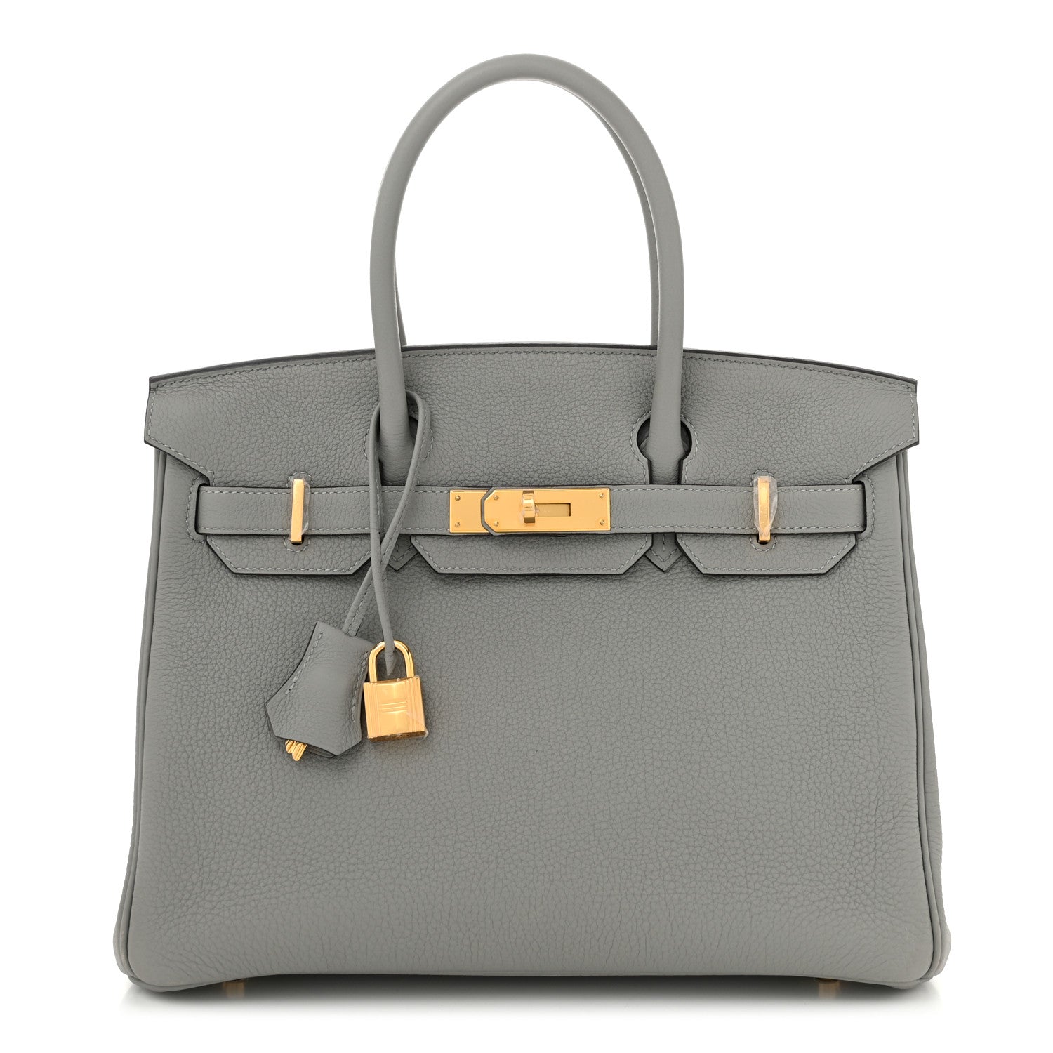 Hermes Togo BIRKIN 30 Gris Mouette 1 of 12