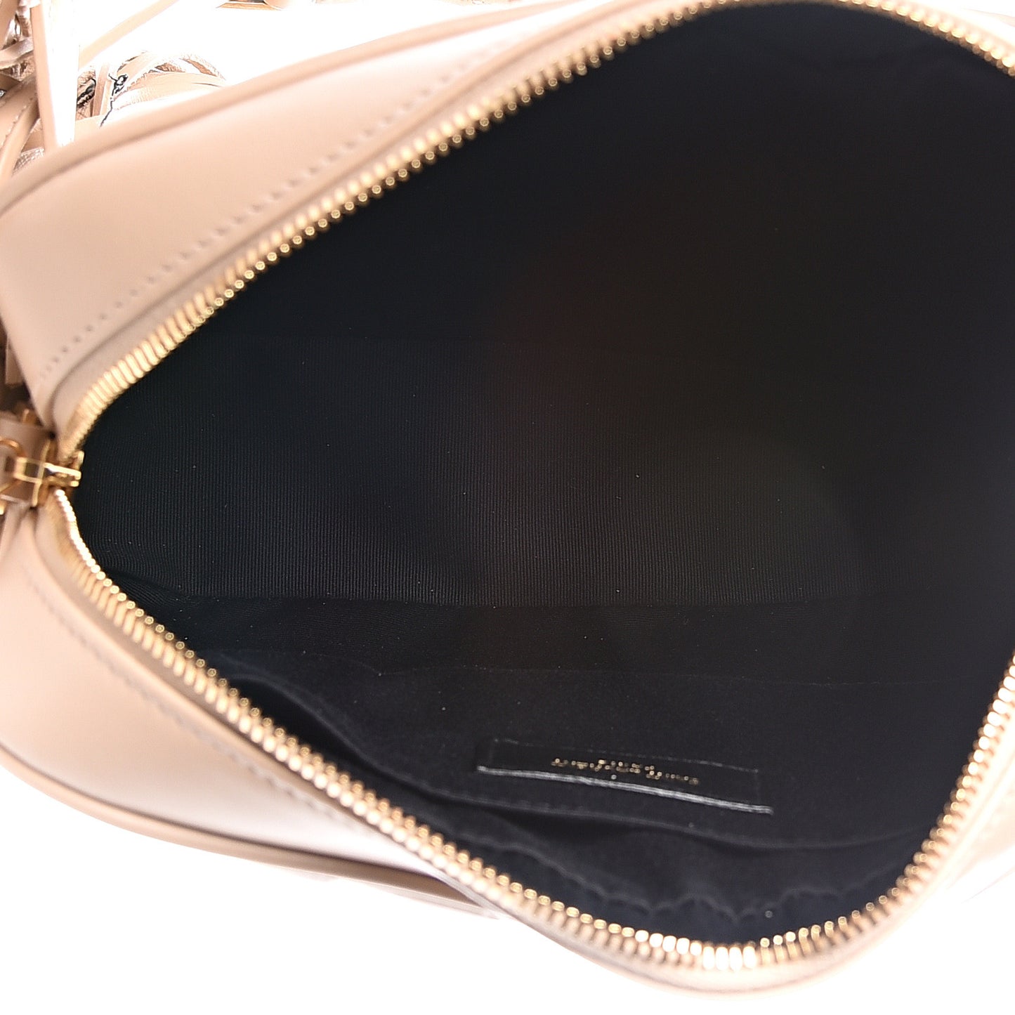 Calfskin Matelasse Monogram Lou Camera Bag Nude Powder