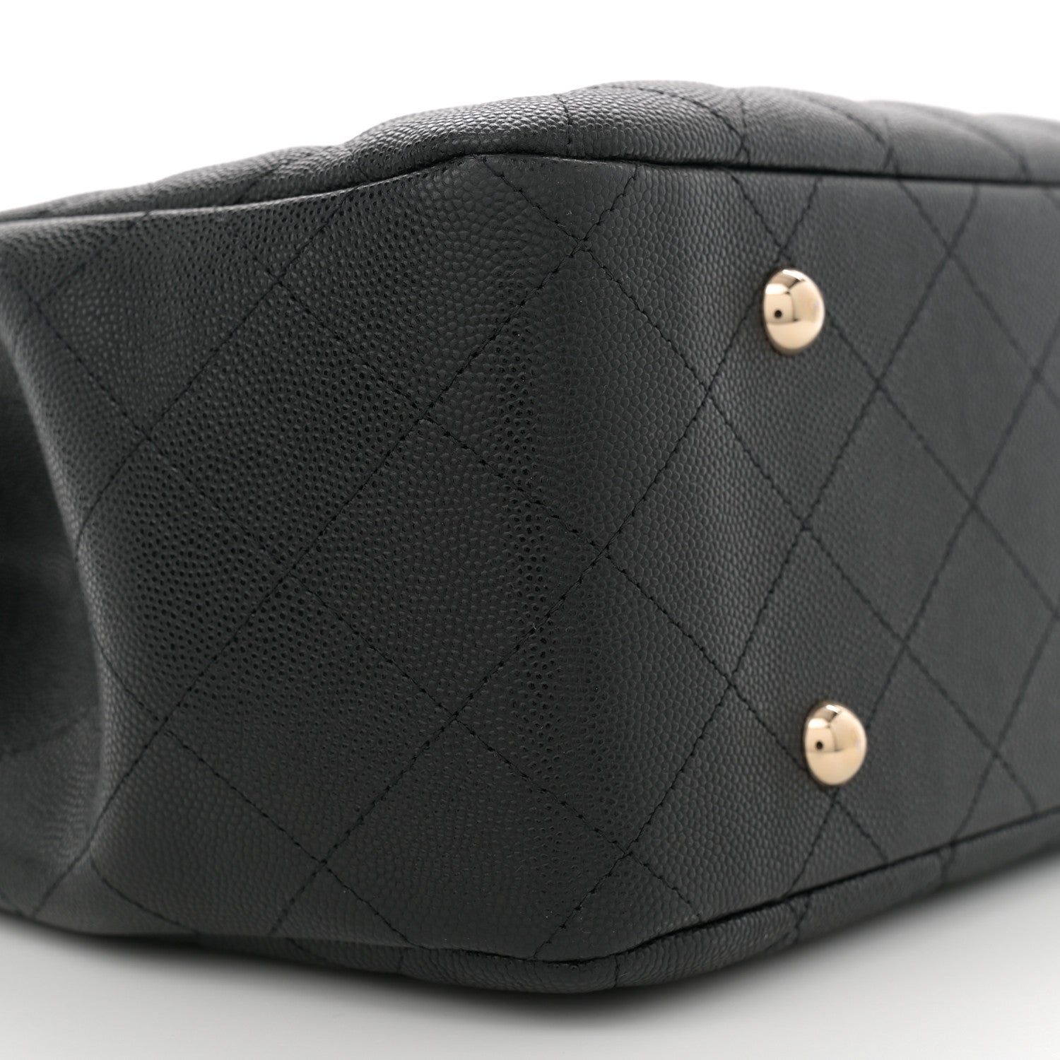 Chanel Caviar Quilted Large Shopping Tote Black 9 of 10