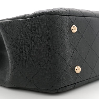 Chanel Caviar Quilted Large Shopping Tote Black 9 of 10
