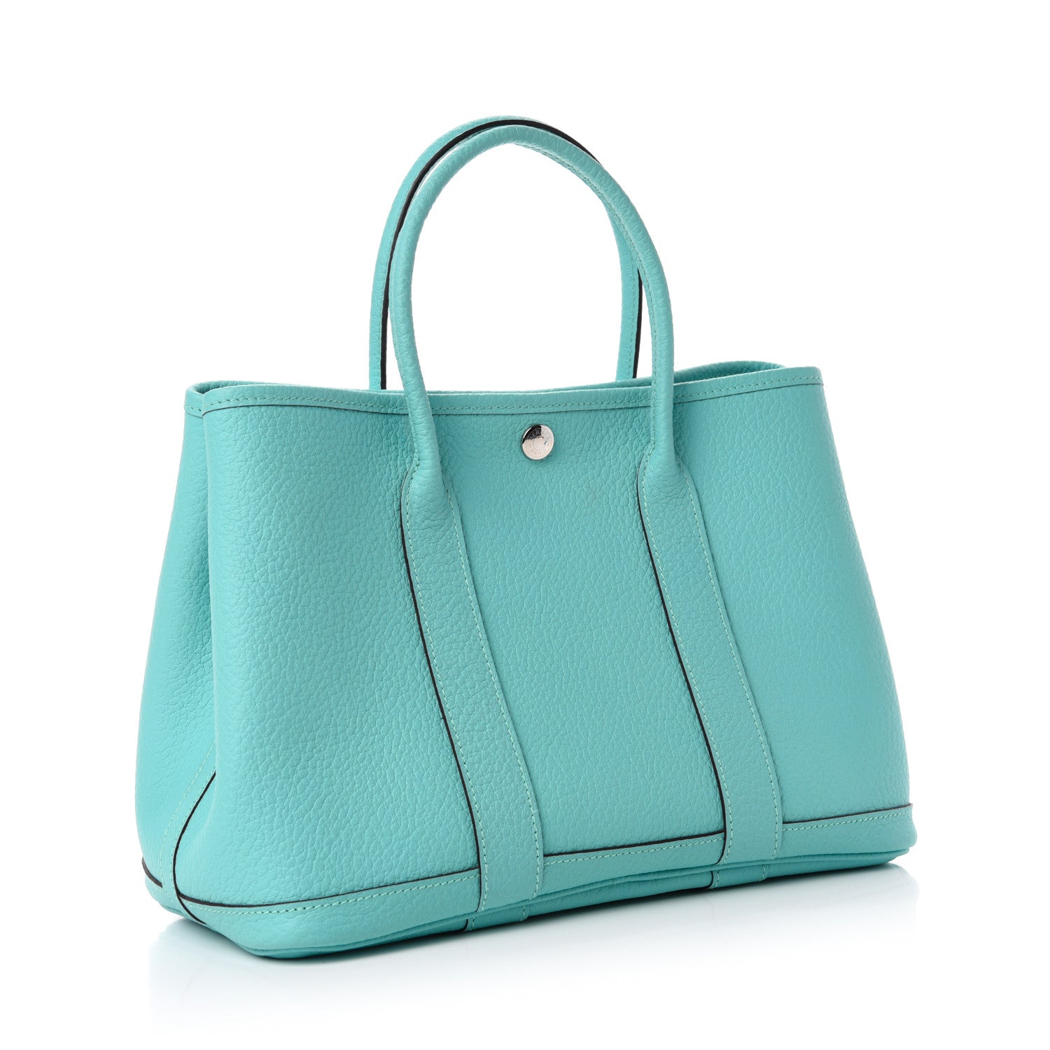 Hermes Vache Country Garden Party 30 TPM Bleu Atoll 3 of 11