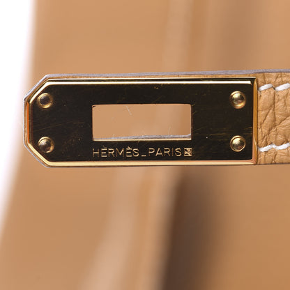 Hermes Togo Birkin 25 Natural Sable 18 of 37