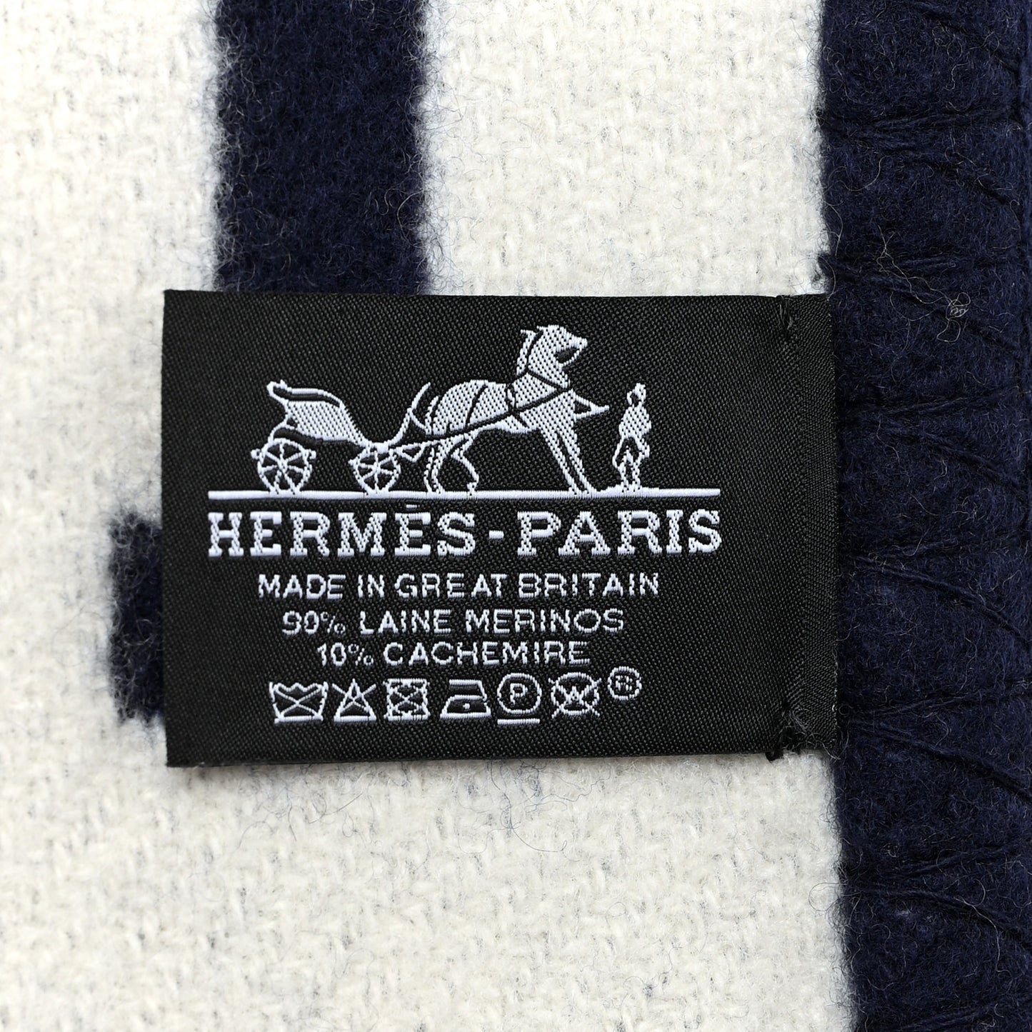 Wool Cashmere Avalon III Blanket Caban Ecru