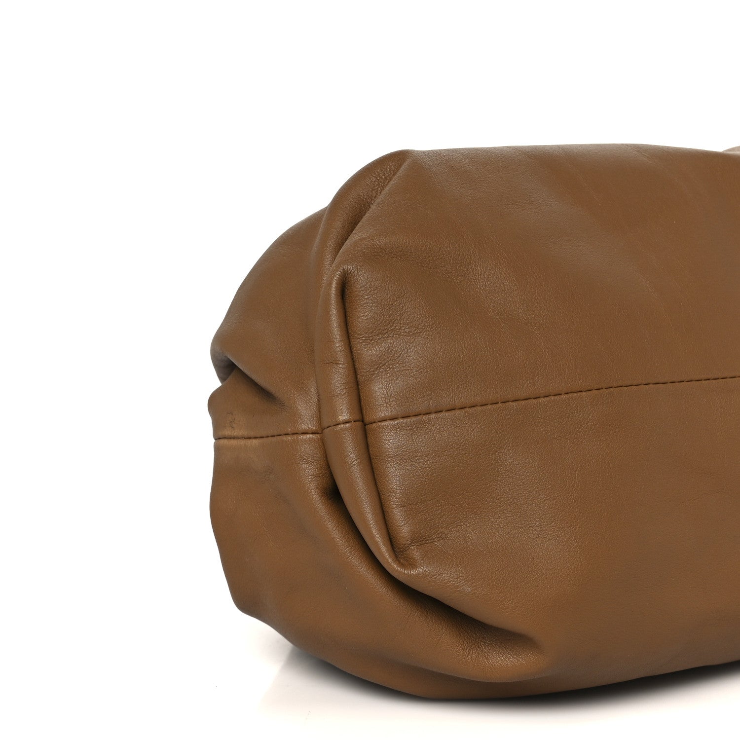 Bottega Veneta Smooth Butter Calf The Pouch Oversized Clutch Cammello 12 of 14