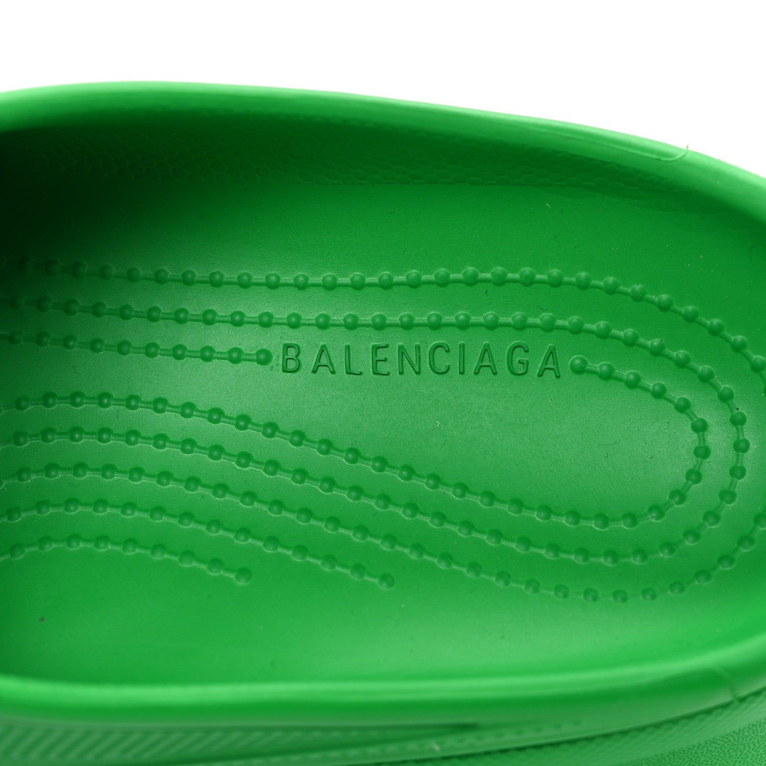 Balenciaga X CROCS Rubber Womens Pool Slides 40 Green 10 of 10