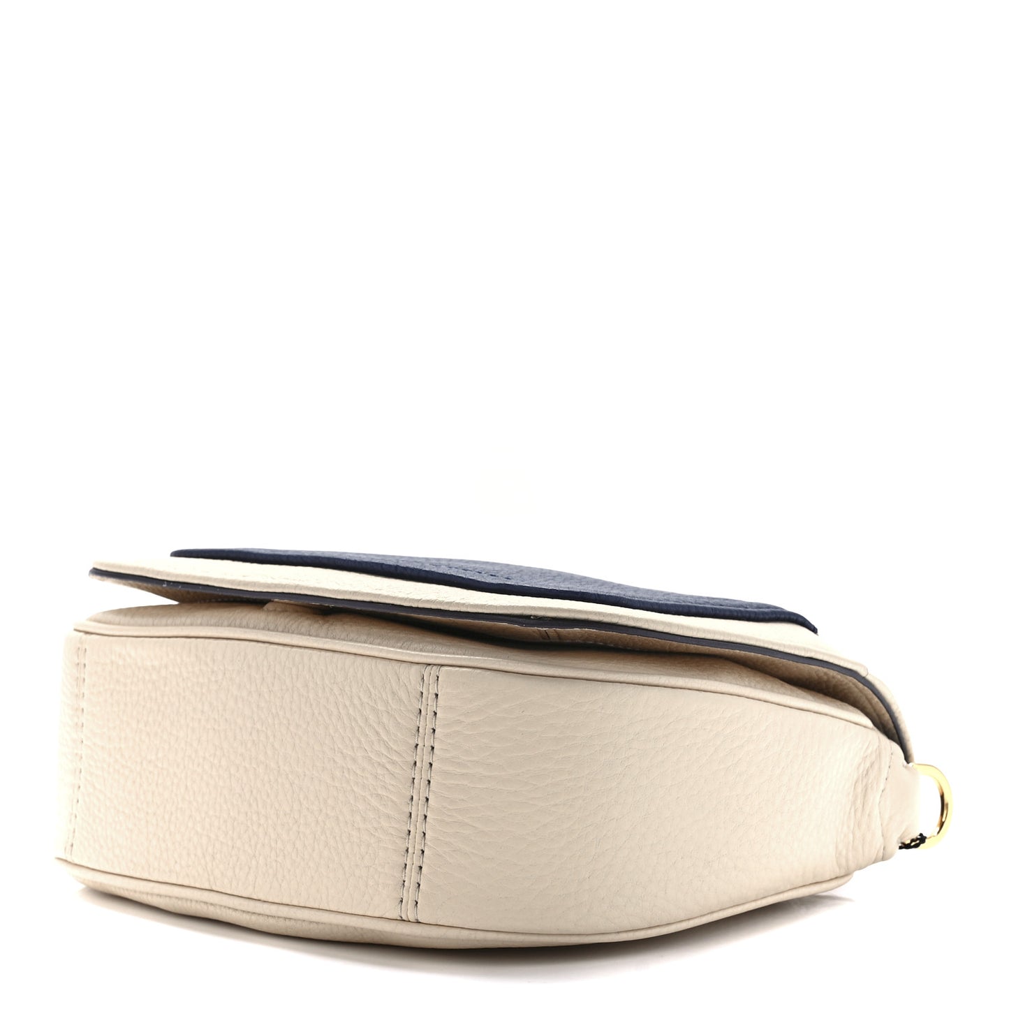 Calfskin Empire City Messenger Crossbody Beige