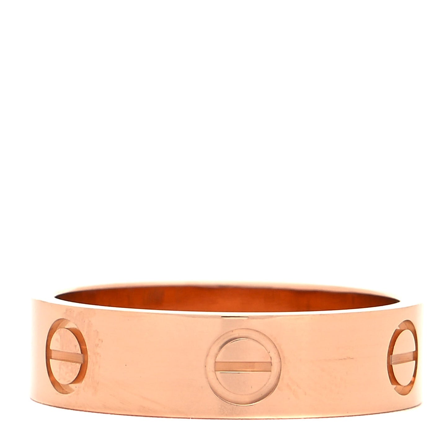 18K Pink Gold 5.5mm LOVE Ring 57 8