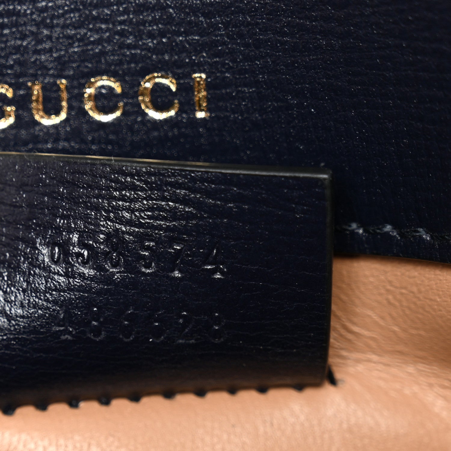 Gucci Casy Wool Azalea Calfskin Mini Horsebit 1955 Shoulder Bag Blue China 7 of 10