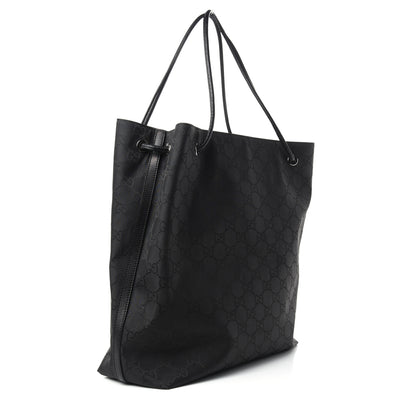 Gucci Nylon Monogram Gifford Tote Black 3 of 10