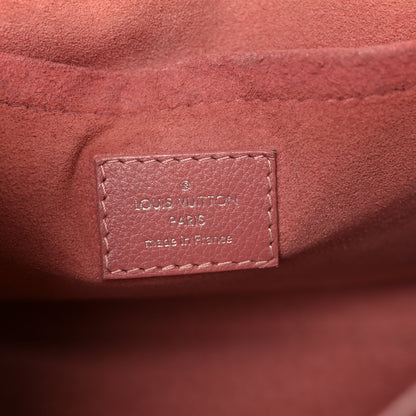 Louis Vuitton Soft Calfskin Mylockme Chain Bag BB Rose Boudoir Lie de Vin 6 of 10