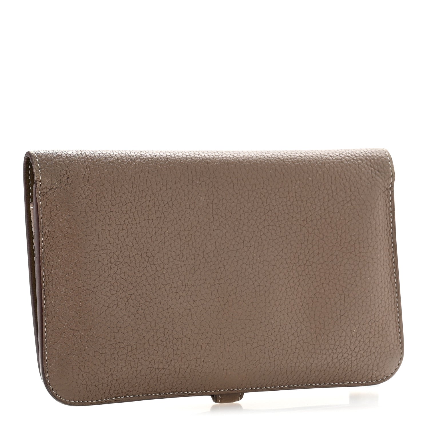 Hermes Togo Dogon Duo Wallet Etoupe 4 of 13