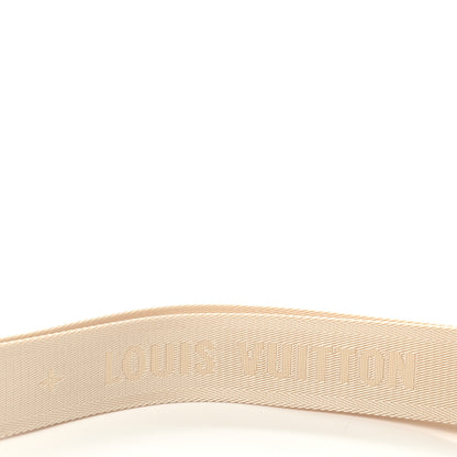 Louis Vuitton Jacquard Monogram Adjustable Shoulder Strap New Creme 3 of 3