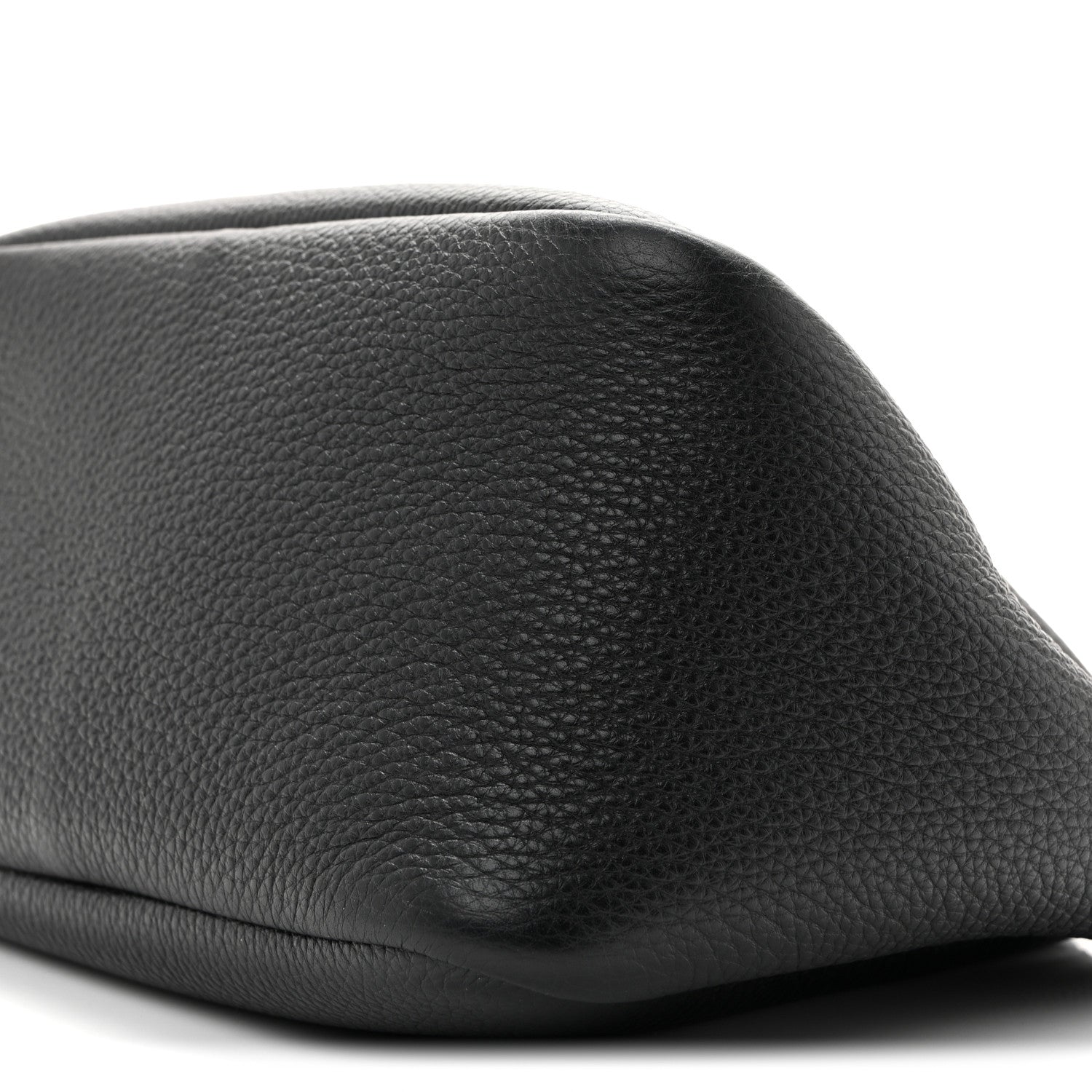 Prada Vitello Daino Soft Mini Zippered Top Handle Bag Black 9 of 9